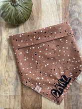Bandana - Chocolate Speckle - 4 DOTS